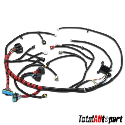 Arnés de cableado del motor para Ford F-250 F350 F-550 Super Duty 2000 2001 V8 7,3 L AT Foto 1 de 4