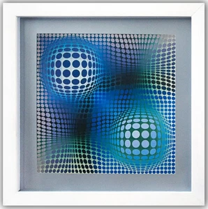 Victor Vasarely- Heliogravure Print "Feny" - Picture 1 of 1