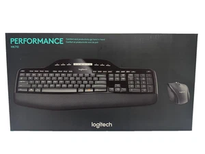Logitech Performance Wireless Keyboard and Mouse Combo MK710, Black - Zdjęcie 1 z 5