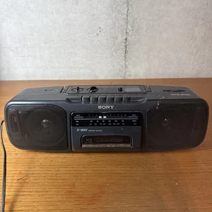 Sony CFS-200 AM/FM Radio Cassette Player Recorder Boombox Stereo Portable TESTED - Picture 1 of 11