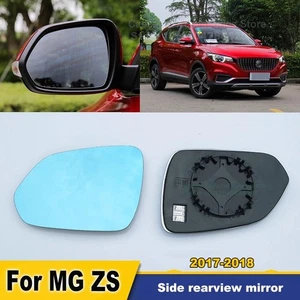 Anti-glare Wide Angle Car Side Rearview Mirror Glass Heated For MG ZS 2017-2018 - Picture 1 of 5