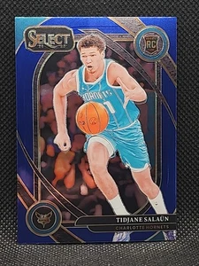 Tidjane Salaun Charlotte Hornets 2024-25 Panini Select Courtside Rookie Card - Picture 1 of 2