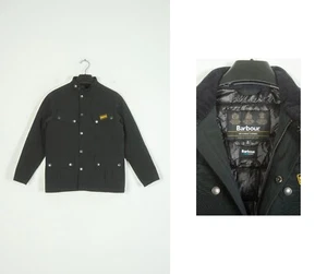 -Childrens Barbour Classic Down Black Jacket Size M 8/9 y.o. - Picture 1 of 8