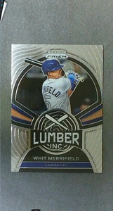 2022 Panini Prizm Lumber Inc #4 Whit Merrifield Royals - Picture 1 of 2