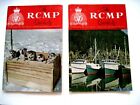(2) Magazines Titled "The RCMP" The Royal Canadian Mounted Police w/ Huskies *