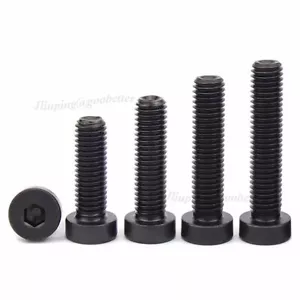 M3 - M16 Low Head Cap Screws Alloy Steel 12.9 Hexagon Socket Allen Key Bolts - Picture 1 of 16