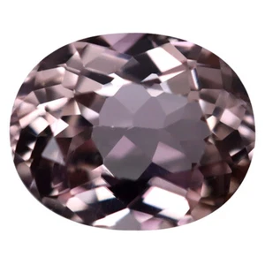 PIEDRA PRECIOSA DIÁSPORA ROSA CORTE OVALADO AGRADABLE (8 X 7 MM) (SIN CALEFACCIÓN) 1,68 ct - Imagen 1 de 2