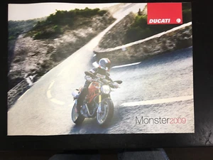 Folleto de concesionario Ducati Monster 2009 All Monsters - Imagen 1 de 2