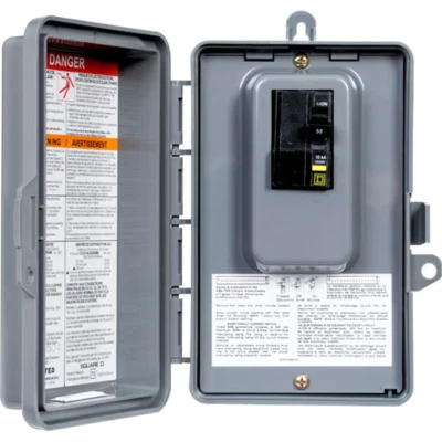 Square D 50 Amp 2-Pole Spa Panel Main Lug Load Center GFCI Breaker Hot Tub - Image 1 of 4