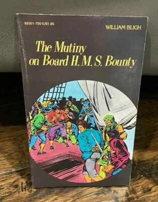 The Mutiny on Board HMS Bounty C56 William Bligh 1984 B&W Pocket Classics Comic - Image 1 of 4