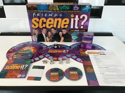 Friends Scene It? DVD Family Board Game TV Comedy Very Good Condition Complete - Image 1 of 4
