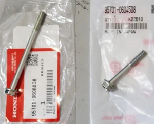 95701-06080-08 & 95701-06045-08 OEM HONDA B-SERIES THERMOSTAT HOUSING BOLT SET - Picture 1 of 3