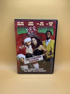Bad Santa (DVD, 2004, Badder Santa: The Unrated Version) - Image 1 of 4
