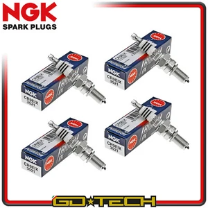KIT 4 CANDELE NGK CR9EIX IRIDIUM YAMAHA YZF R1 FZ1 FZ6 KAWASAKI Z750 ZX-6R NINJA - Imagen 1 de 10
