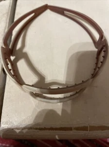 Fascia Accessorio Capelli Donna Carmelo Tan Taglio Made In France NUOVO - Foto 1 di 4