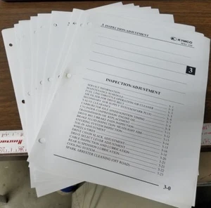Used KYMCO MXU 250 Service Manual Pg# 3.1-3.23 OMB6 - Bild 1 von 1