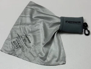 proWIN KRISTALL Brillenputztuch -Mini Pocket- NEU grau - Bild 1 von 1