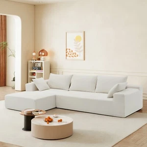 New 109*68" Modular Sectional Sofa Set, Modern Minimalist Living Room Couch - Picture 1 of 12