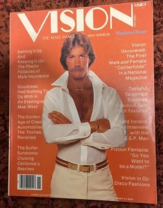 VISION MAGAZINE PREMIERAUSGABE - BAND 1 NUMMER 1 - NOVEMBER 1978 DAS MÄNNLICHE BILD - Bild 1 von 4