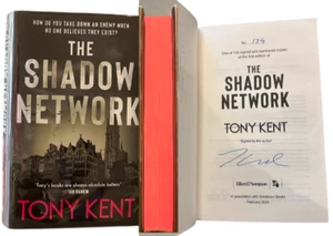 The Shadow Network by Tony Kent - SIGNED & NUMBERED EXCLUSIVE FIRST EDITION - Picture 1 of 1