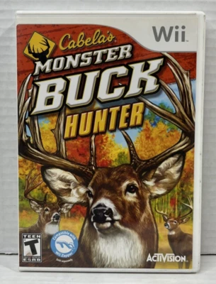 Cabela's Monster Buck Hunter (Nintendo Wii, 2010) - Manual Included  - Image 1 of 3