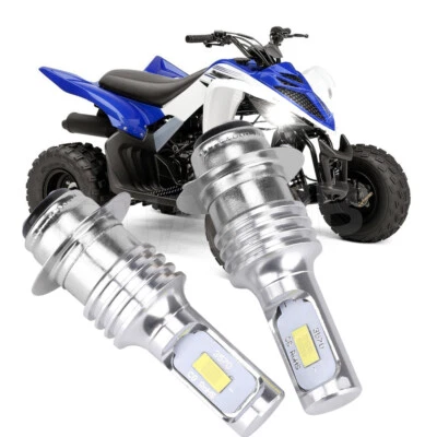 Kit de bombillas de faros LED YFM660F YFM660FA 2x H6 para Yamaha Grizzly 660 2002-2007 Foto 1 de 4