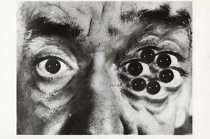 Foto autorretrato circa 1950 por WEEGEE postal impresa 1983 4"x6" continental - Imagen 1 de 2