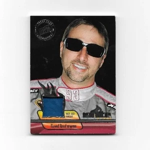 David Reutimann 2012 - inserto de materiales de encendido pase de prensa - traje de fuego usado de carrera - Imagen 1 de 1