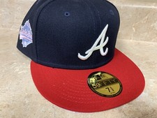 Atlanta Braves Pop Sweat Collection 1995 World Series Patch Hat - 7 5/8-MSRP $48