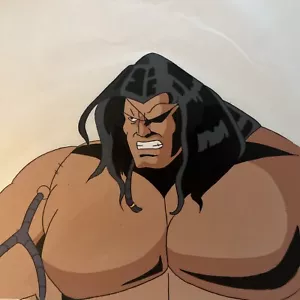 G.I. Celda de animación original Joe Extreme RARA pintada a mano arco solar Hasbro - Imagen 1 de 2