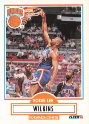 1990-91 Fleer Update #U-65 Eddie Lee Wilkins - Image 1 of 2