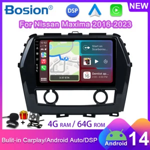 For Nissan Maxima 2016-2023 Head Unit Car Radio Android 14 GPS Carplay DSP 64GB - Picture 1 of 23