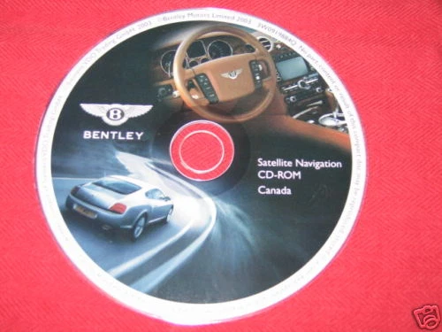 BENTLEY NAVIGATION DISC DVD CANADA 2004 2005 2006  - Image 1 of 1