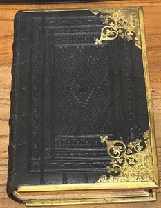 The English Version of the Polyglot Bible, Gauffered Edges, c. 1860, Bagster &.. - Picture 1 of 12