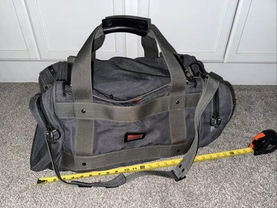 ANDIAMO HEAVY DUTY Canvas Green Travel Duffle Bag USA 22” - Image 1 of 4