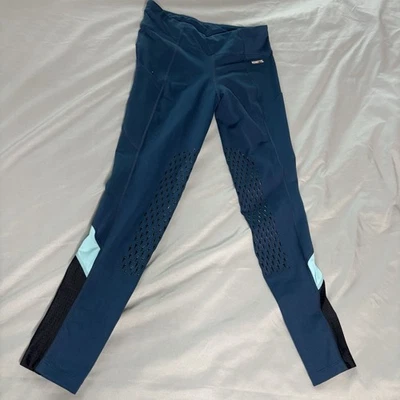 Pantalones Kerrits Freestyle para mujer talla pequeña azul ecuestre calzas para montar Foto 1 de 4