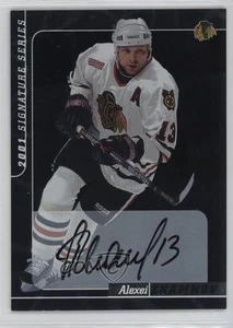 2000-01 ITG Be A Player Signature Series Alex Zhamnov Alexei #130 Auto - Picture 1 of 4