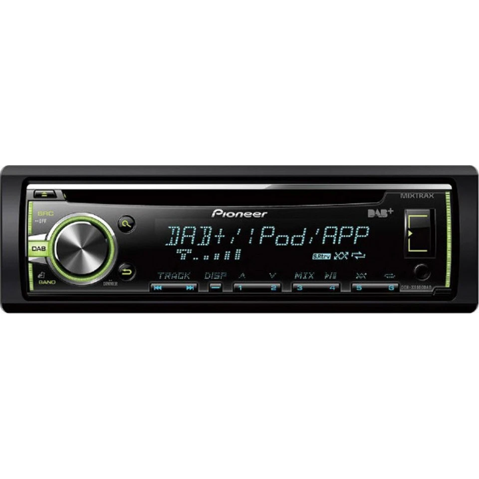 Pioneer DEH-X6800DAB Autoradio DAB+ Tuner, Anschluss für Lenkradfernbedienung - Bild 1 von 1