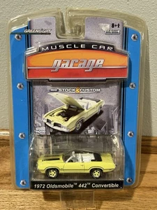 Greenlight Muscle Car Garage 1972 Oldsmobile 442 Cabrio 1/64 Stock @ Custom - Bild 1 von 2