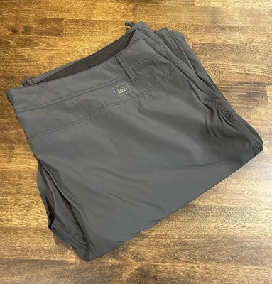Pantalones de Trail REI para Mujer Gris Talla 16 Nylon Spandex Senderismo Camping  Foto 1 de 4