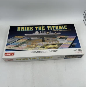 Vintage Raise The Titanic Board Game 1987 Hoyle #7837 Complete - Picture 1 of 11