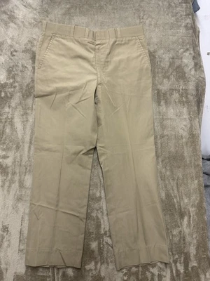 Calça social Prime Popeline by Corbin masculina 35x29 bege frente plana casual - Imagem 1 de 4