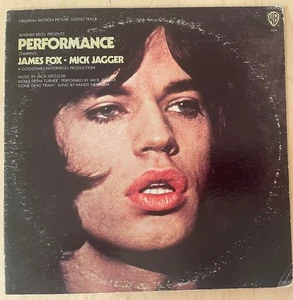 Performance Original Motion Picture Sound Track LP 1970 Warner BS 2554 (EX/VG) - Picture 1 of 3