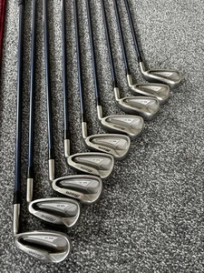 Mizuno MX17 Iron Set 3-SW Exsar Blue Graphite Shafts Regular Flex - Picture 1 of 6