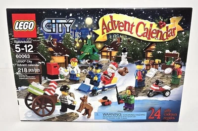 LEGO City:  Advent Calendar (60063) 2014 Retired NIB - Image 1 of 4