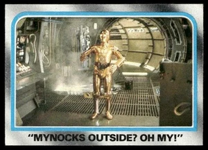 1980 Topps Star Wars: The Empire Strikes Back #230 Mynocks Outside? Oh My! EX+ - Picture 1 of 2