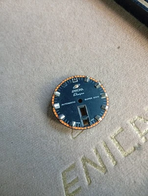 Cadran  Enicar Automatic. Super Dive. Dial. - Photo 1/4