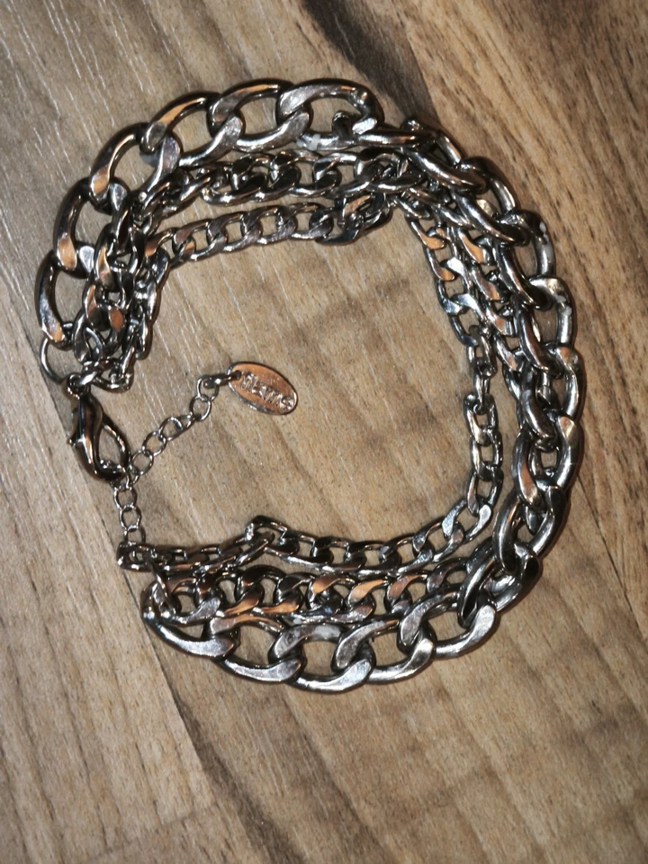 Schönes  Massives Armband/Silberfarben/Mehrreihiges Armband/Modeschmuck - Bild 1 von 1