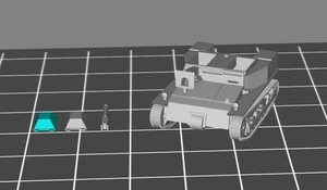 20mm/ 1:72nd scale Resin Dutch Carden Lloyd Tankette Mk.V - Picture 1 of 2