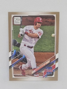 Topps 2021 oro #590 Adam Haseley #0148/2021 Philadelphia Phillies - Imagen 1 de 2